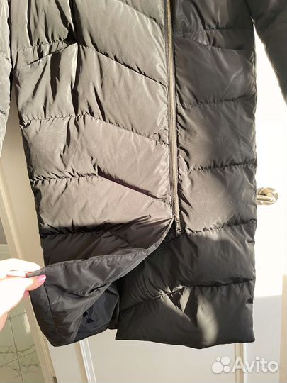 Пуховик женский длинный