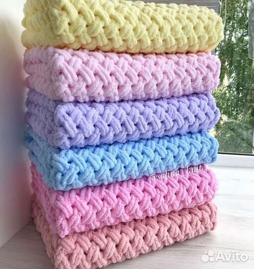 Плед детский пушистый плюшевый