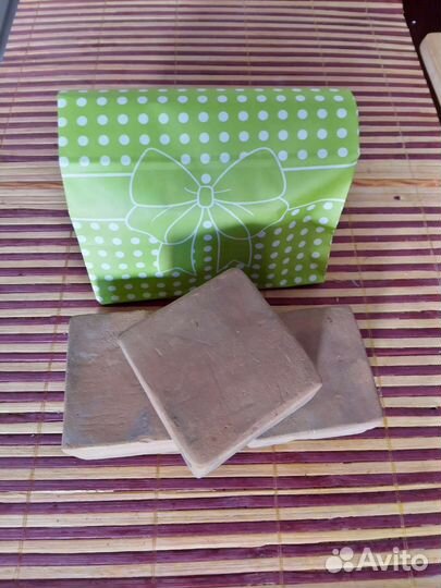 Глина термообработанная, косметическая - скраб