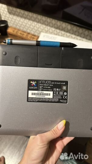 Графический планшет wacom intuos pen&touch small