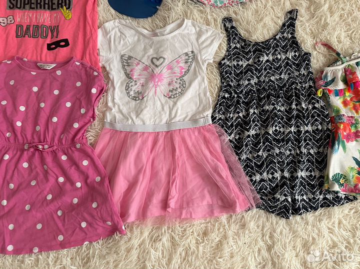 Пакет вещей на девочку 104/110