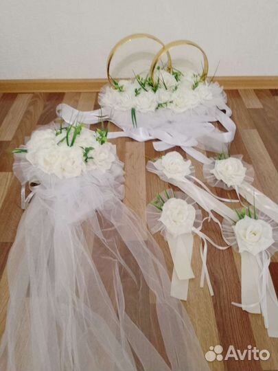 Свадебные аксессуары для автомобиля