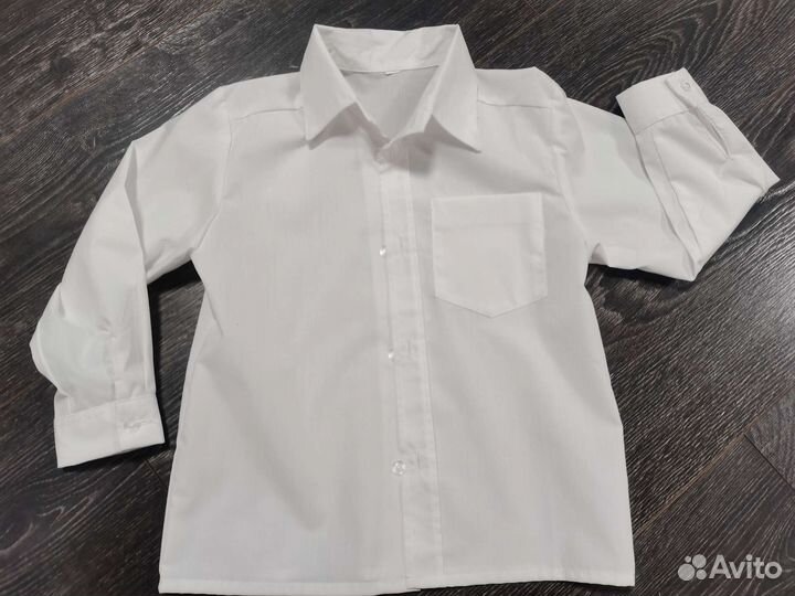 Рубашки белые для мальчика