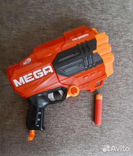 Бластер Nerf Мега Три-брейк E0103EU4