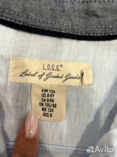 Рубашка на мальчика 134