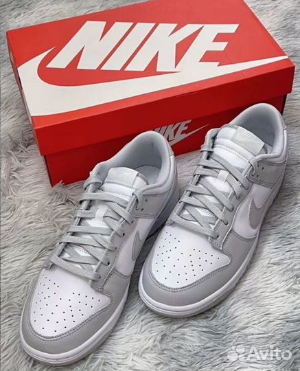 Кроссовки Nike Dunk Low Grey Fog 36-45