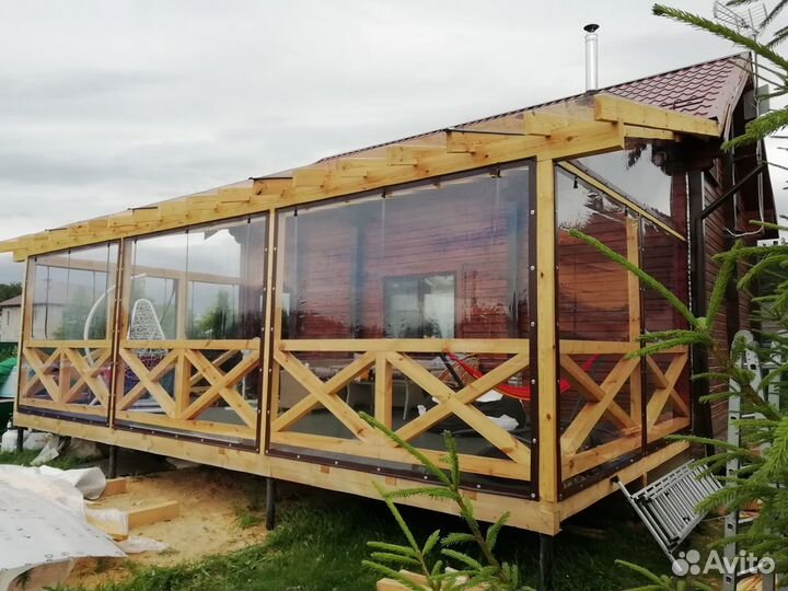 Мягкие окна пвх под ключ