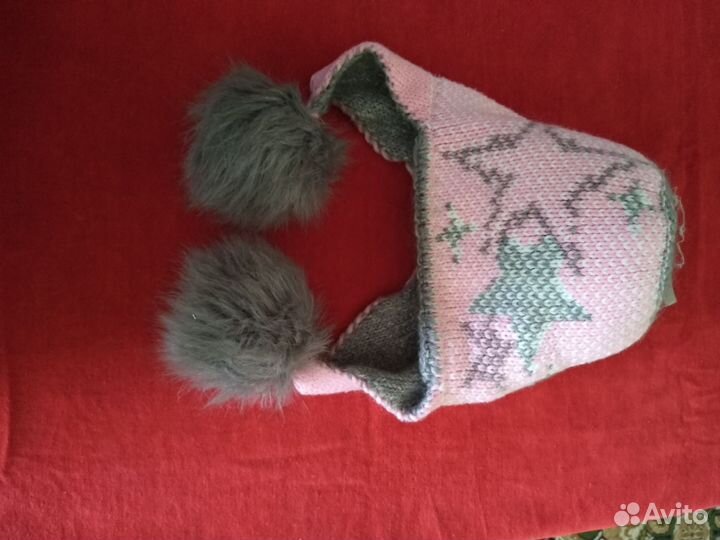 Шапка для девочки подростка