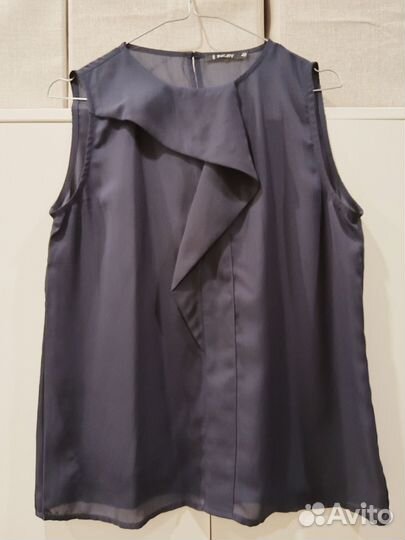 Костюм темно-синий юбка TFj и топ Odji