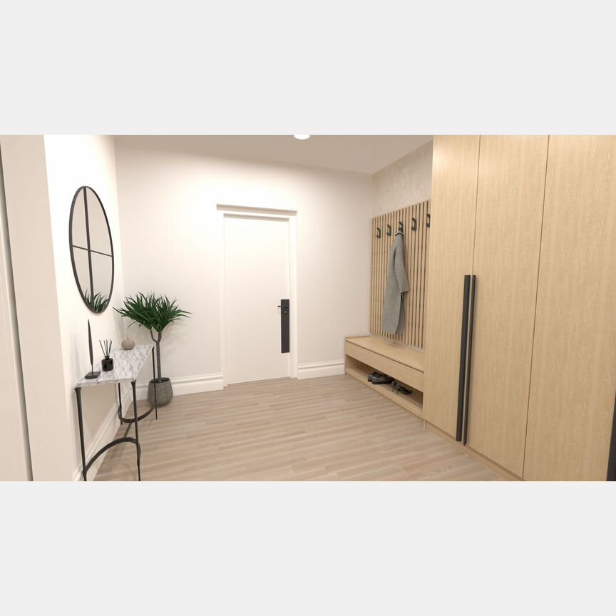 2-к. квартира, 71,1 м², 3/5 эт.