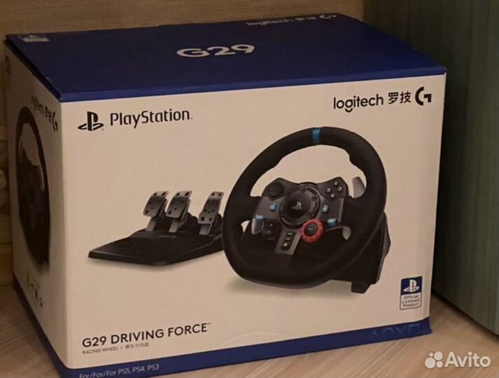 Руль logitech g29 + shifter