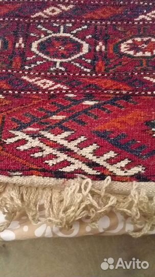 Туркменский антикварный ковер ручной работы