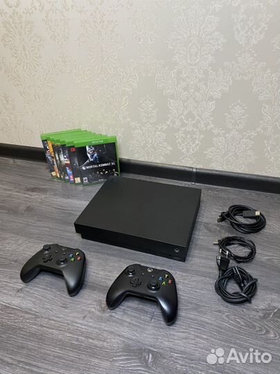 Xbox One X 450+игр/гарантия/доставка