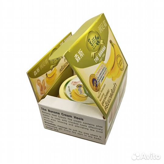 Тайский крем для ног банановый Bio Way Banana