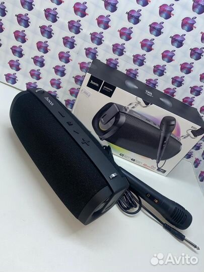 Блютуз колонка original с микрофоном,мощная Hoco