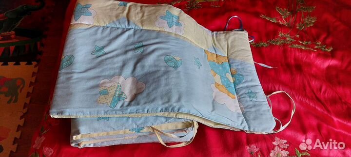 Бортики в детскую кроватку бу