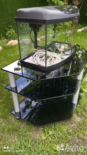 Аквариум с тумбой бу