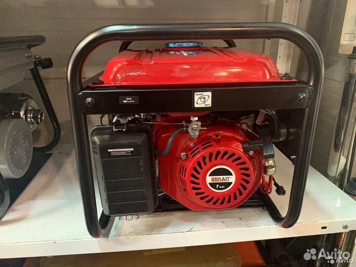 Генератор бензиновый 2.8-3.2 кв. Эл.старт. Медь