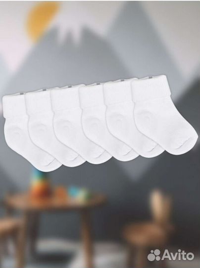 Носочки для новорожденного