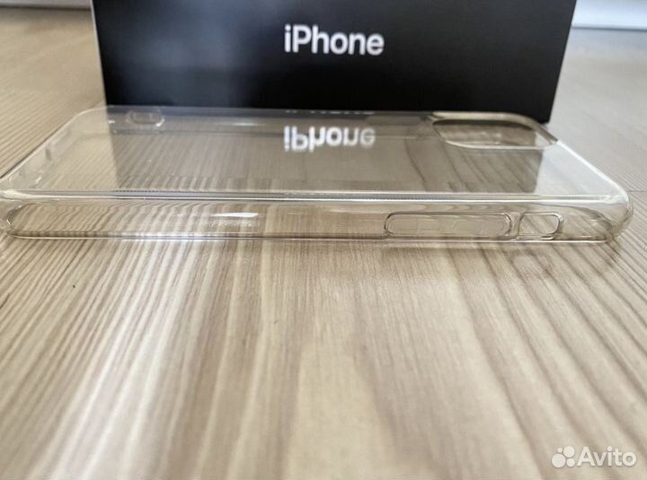 Прозрачный чехол на iPhone / айфон 11 pro
