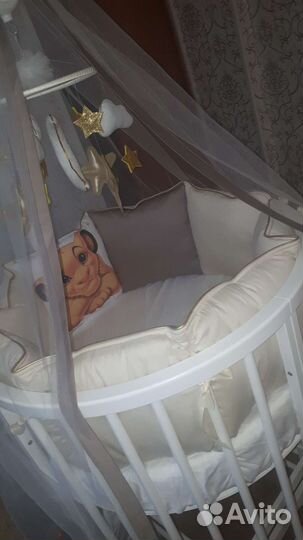 Бортики в детскую кроватку