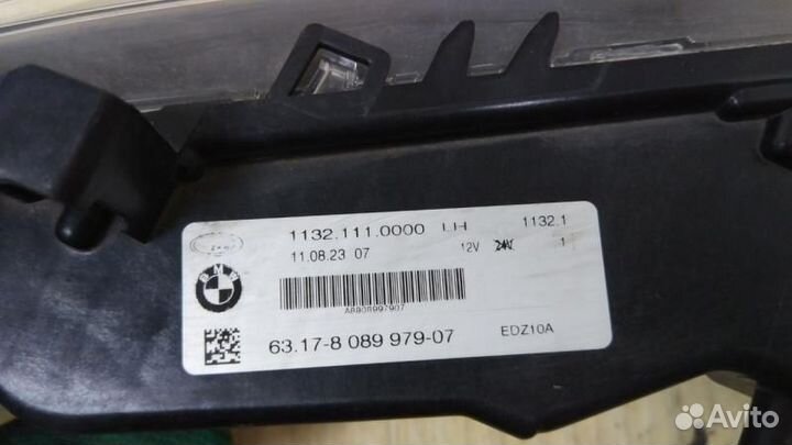 Фара противотуманная левая BMW 1 / F40