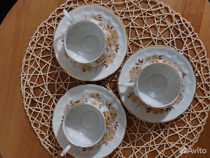 Чайник, молочник, ваза, чашки, сахарницы СССР