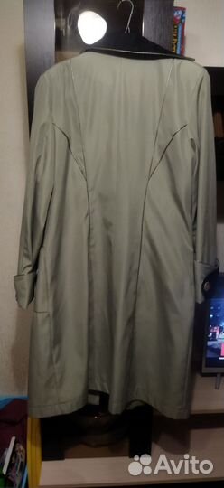 Плащ демисезонный женский 50 52 размер