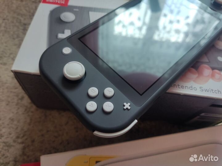 Прошитая Nintendo Switch Lite 288Gb+куча игр