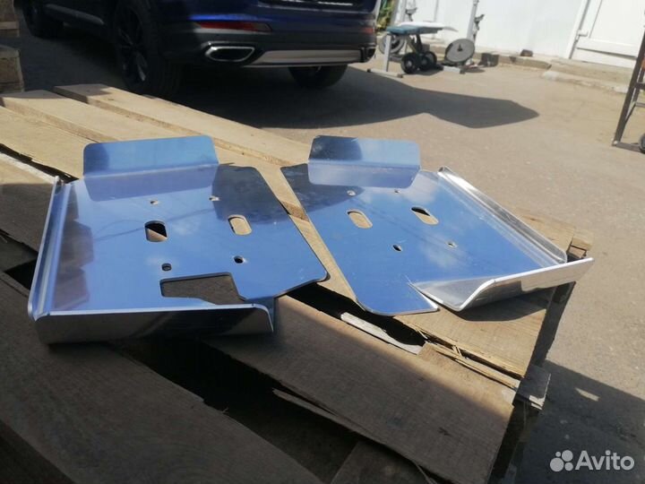 Защита подножки yamaha grizzly