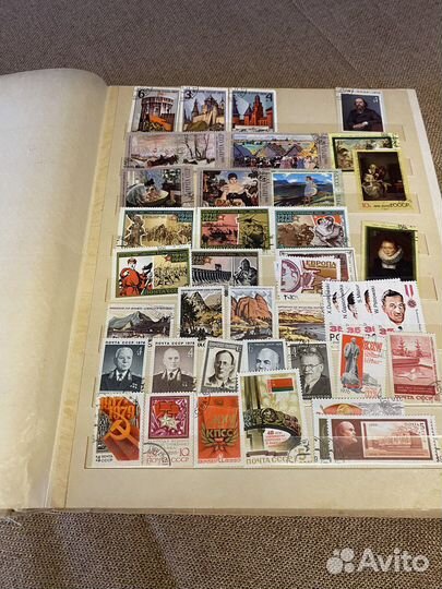 Альбом с марками СССР