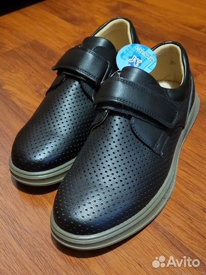 Школьные туфли полуботинки