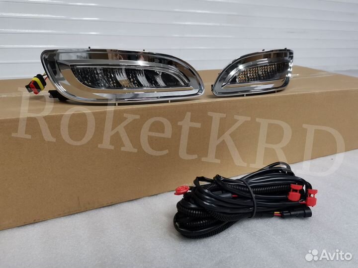 Туманки lexus RX 03-2009 LED 2 режима