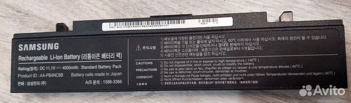 Samsung r40 аккумулятор