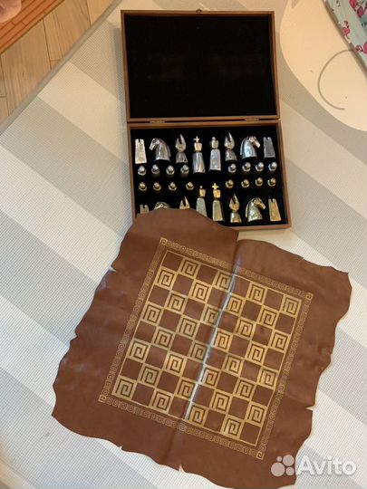 Шахматы металлические