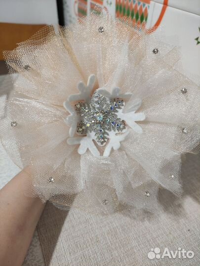 Ободок Снежинка