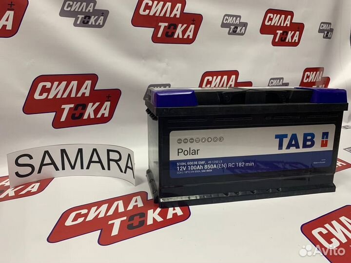 Аккумулятор 100A.h TAB Polar 850A