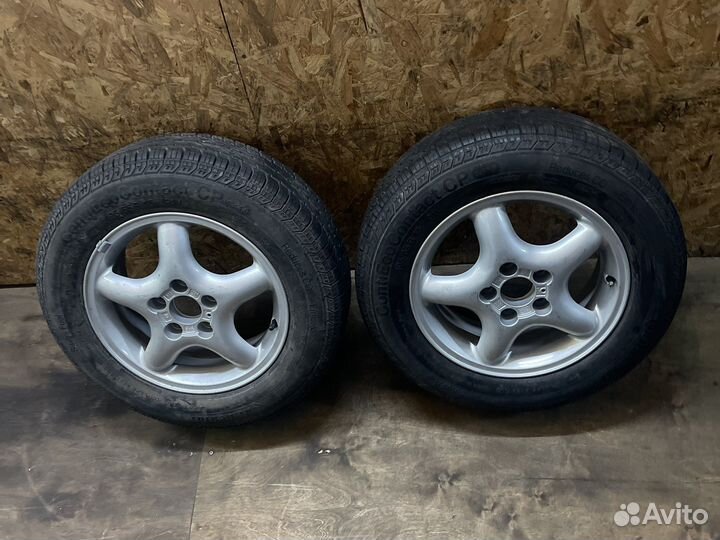 Два колеса на Opel Zafira A, Vectra B - R15