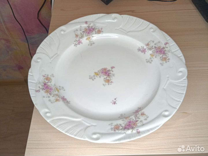 Тарелка Лимож Франция начало 20 века