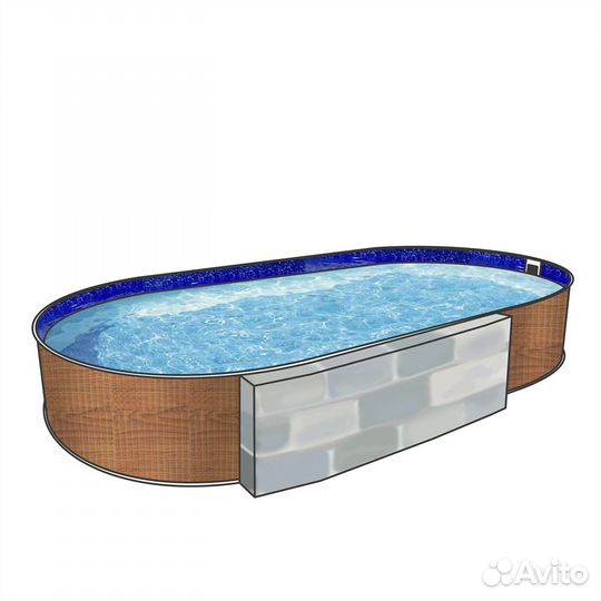 Морозостойкий бассейн Laguna