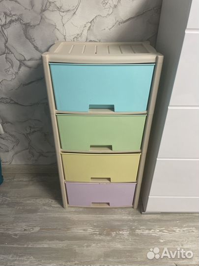 Комод из пластика