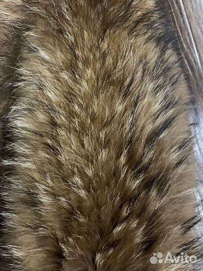 Меховой воротник шалька