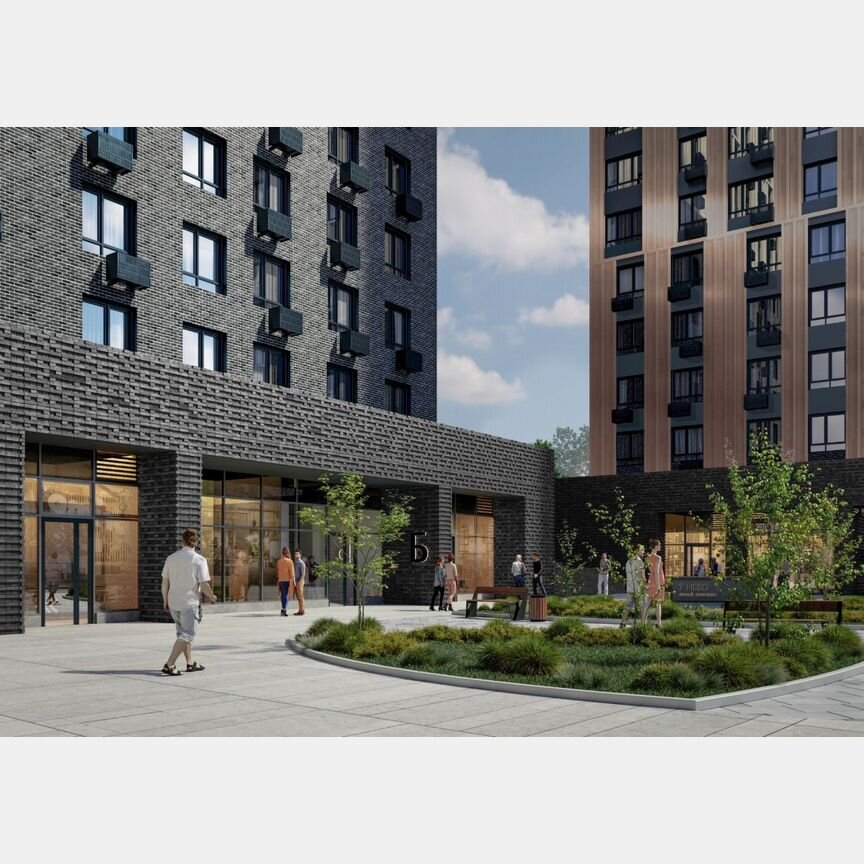 2-к. квартира, 65,8 м², 4/18 эт.