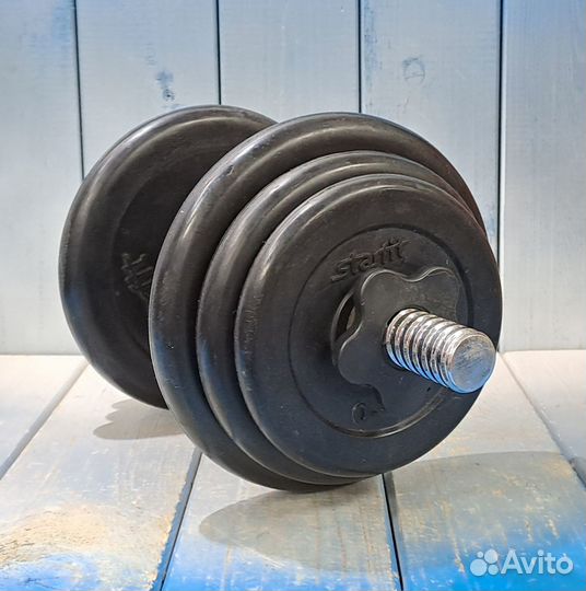 Гантель разборная обрезиненная starfit DB-716 10кг