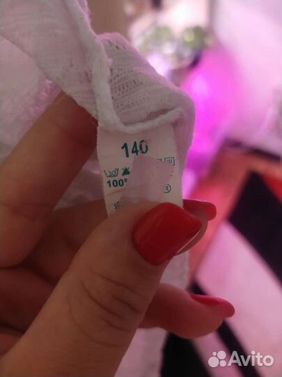 Блузка для девочки школьная