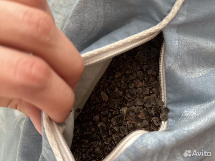 Подушка из гречневой лузги бу