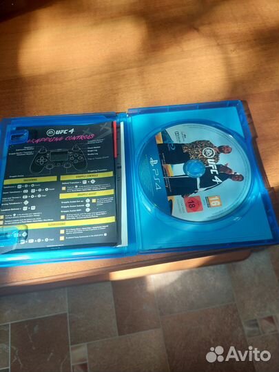 UFC4 ps диск