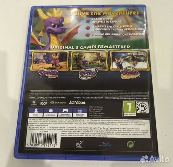 Spyro reignited trilogy ps4