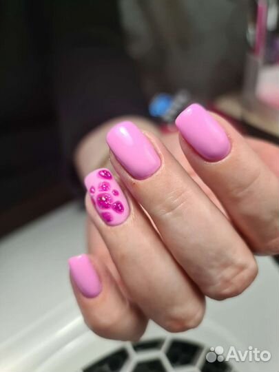 Наращивание ногтей на дому