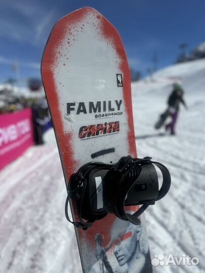 Сноуборд 153см capita ultrafear + крепления union